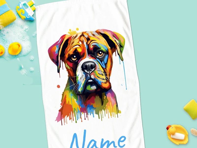 Handtuch Boxerhund - Für wahre Hundeliebhaber