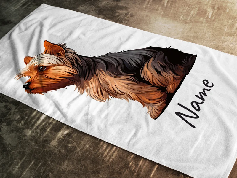 Handtuch Yorkshire Terrier