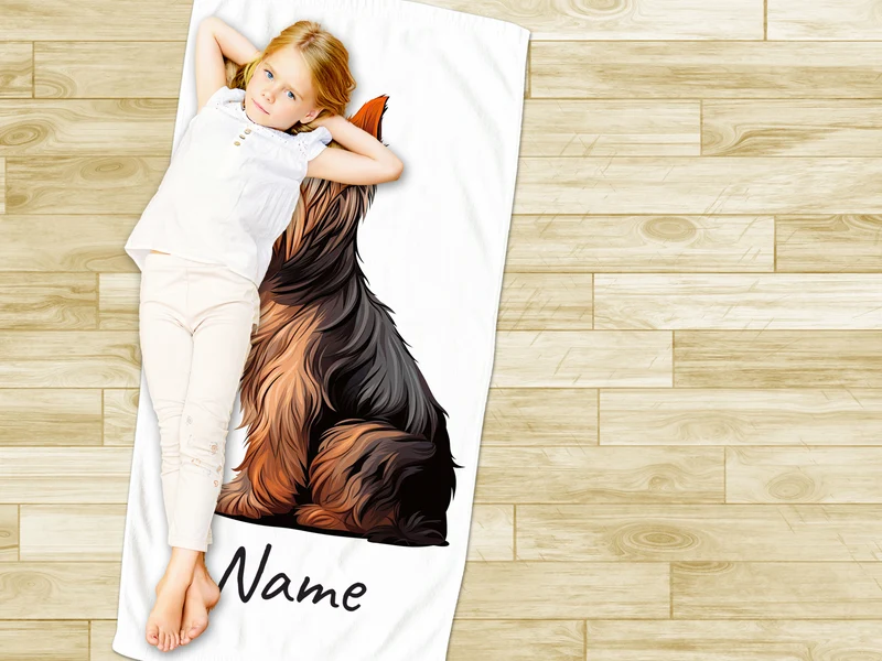 Handtuch Yorkshire Terrier