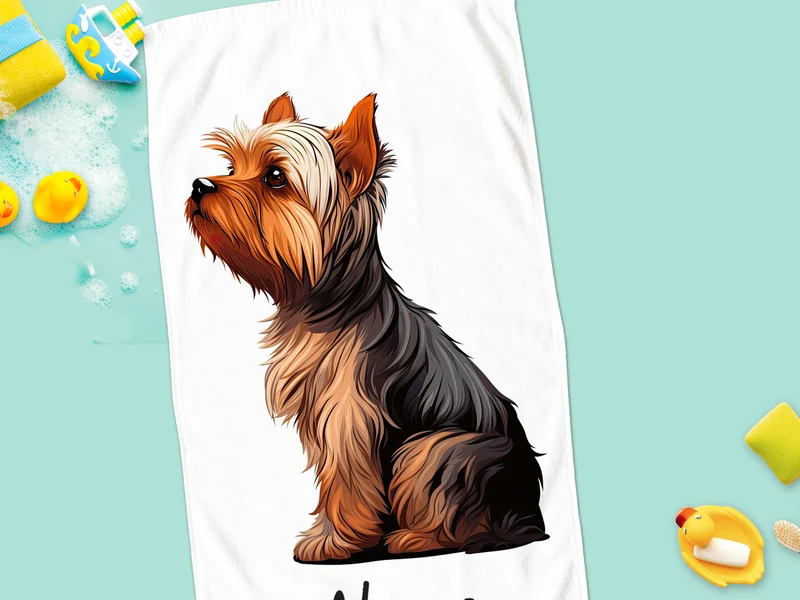 Handtuch Yorkshire Terrier