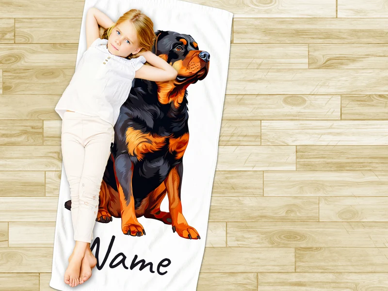 Handtuch Rottweiler