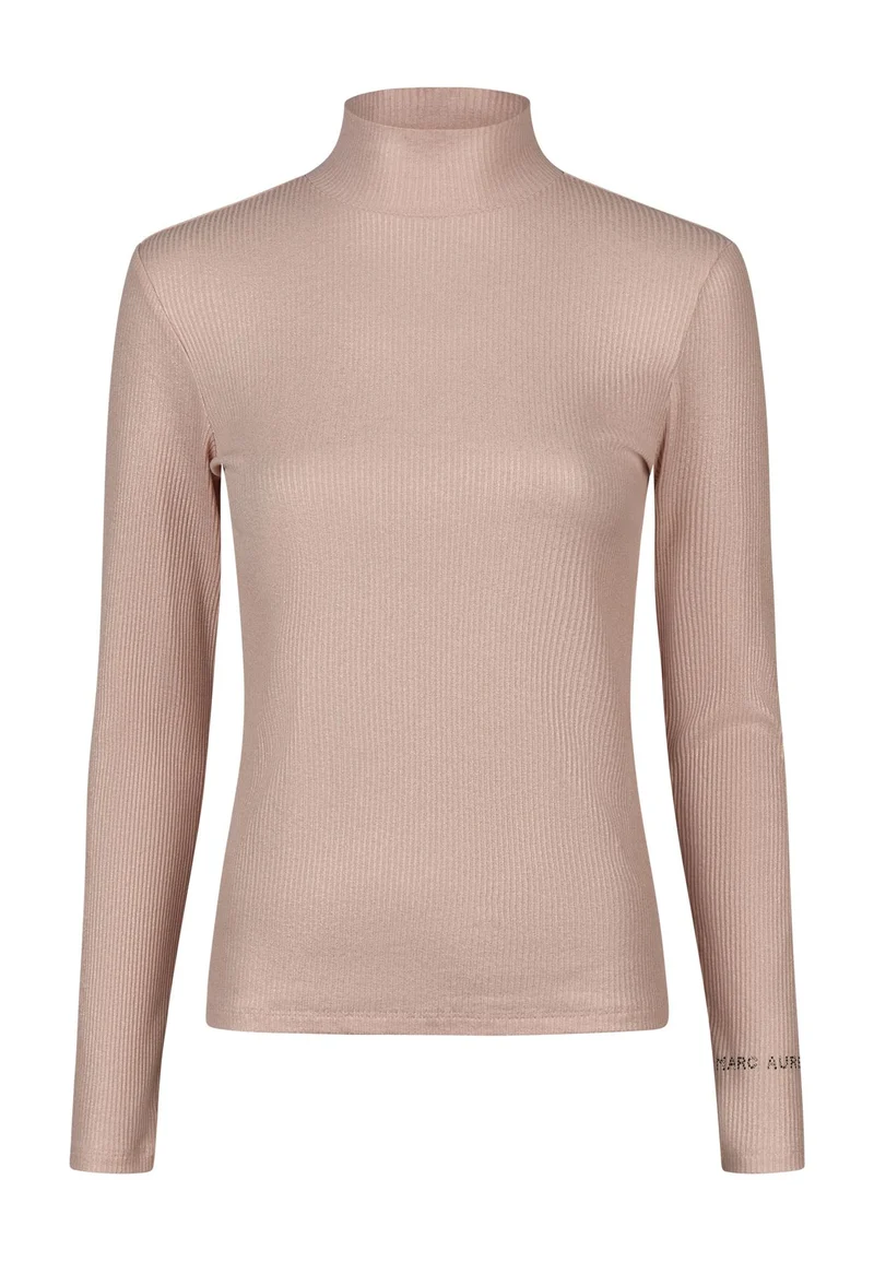 Rippshirt mit Sparkle-Folie