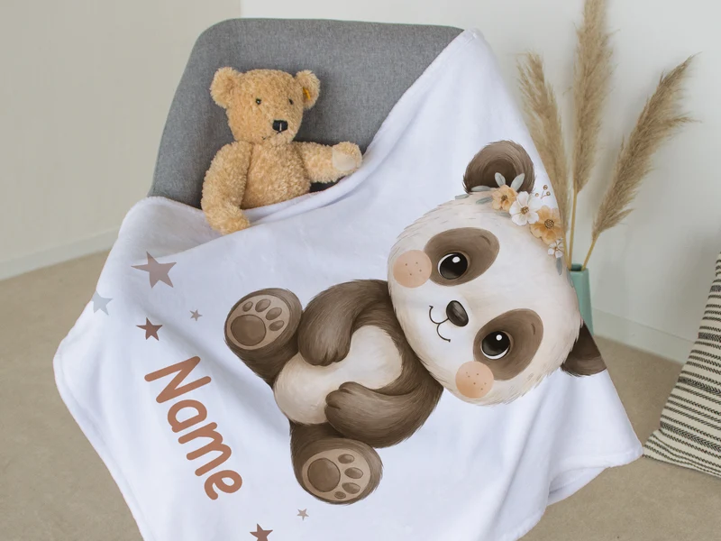 Babydecke Panda