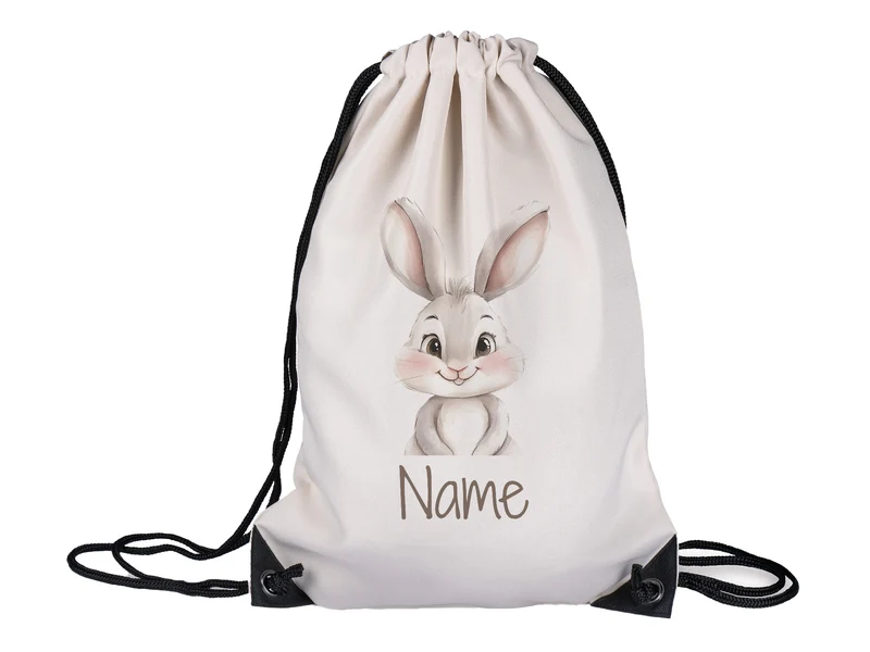 Turnbeutel Hase