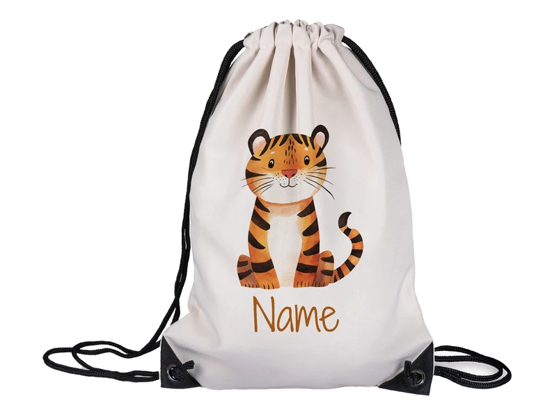 Turnbeutel Tiger