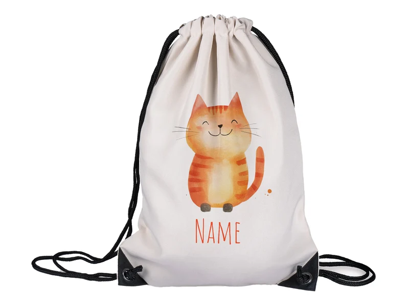 Turnbeutel Katze