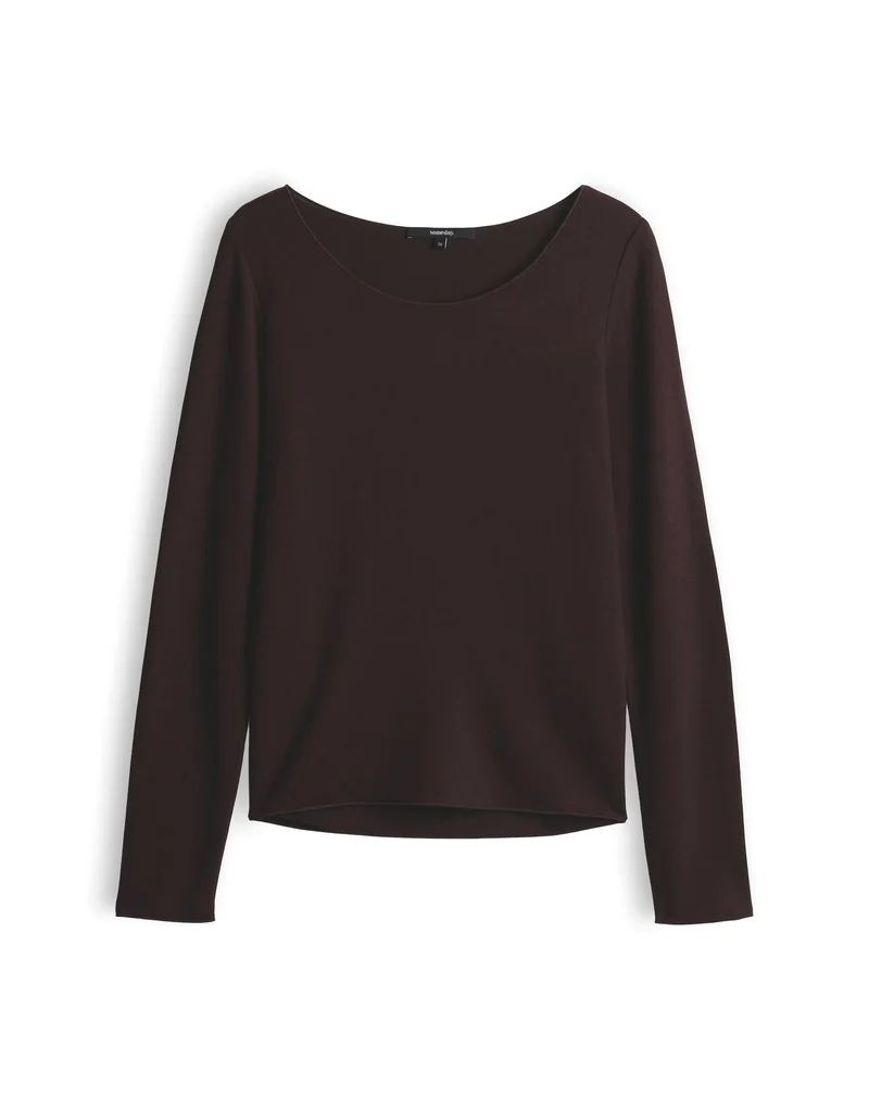 Kirosa soft long, mahogany