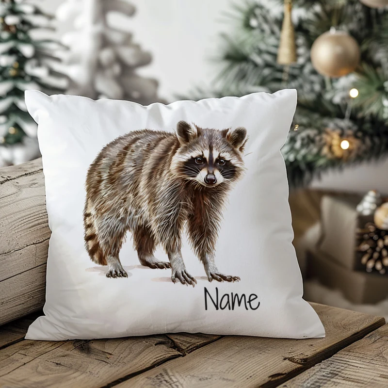 Kissenbezug Waschbär