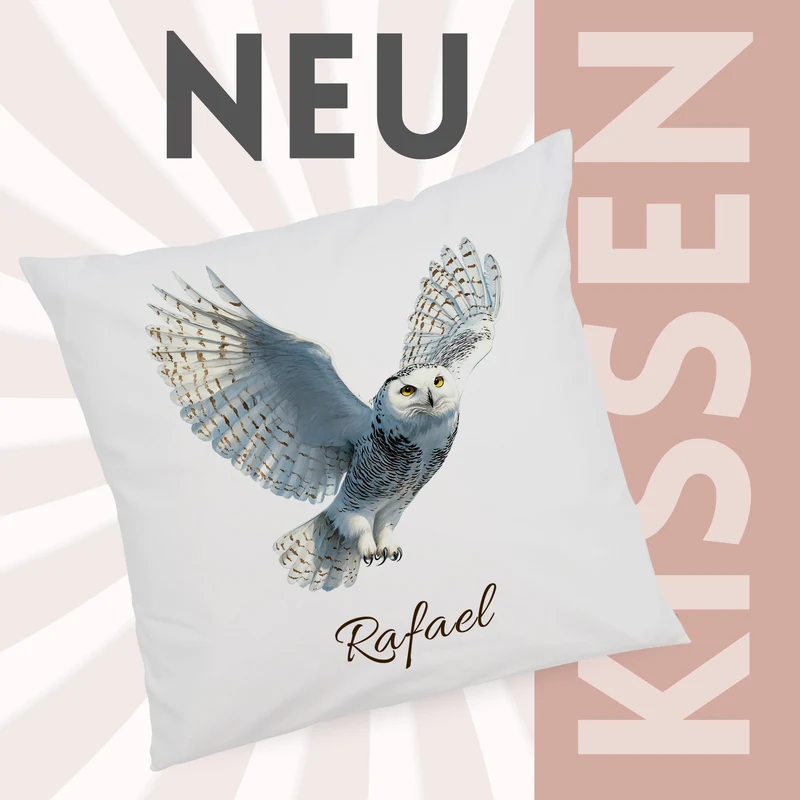 Kissenbezug Eule