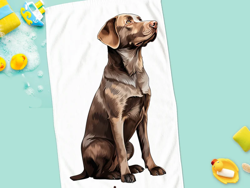 Handtuch Labrador