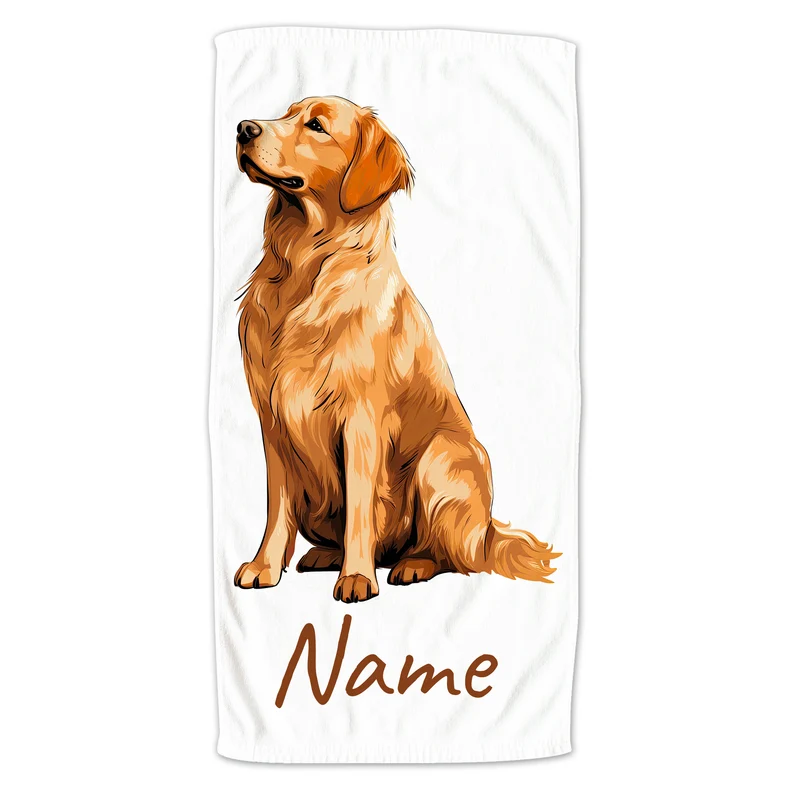 Handtuch Golden Retriever