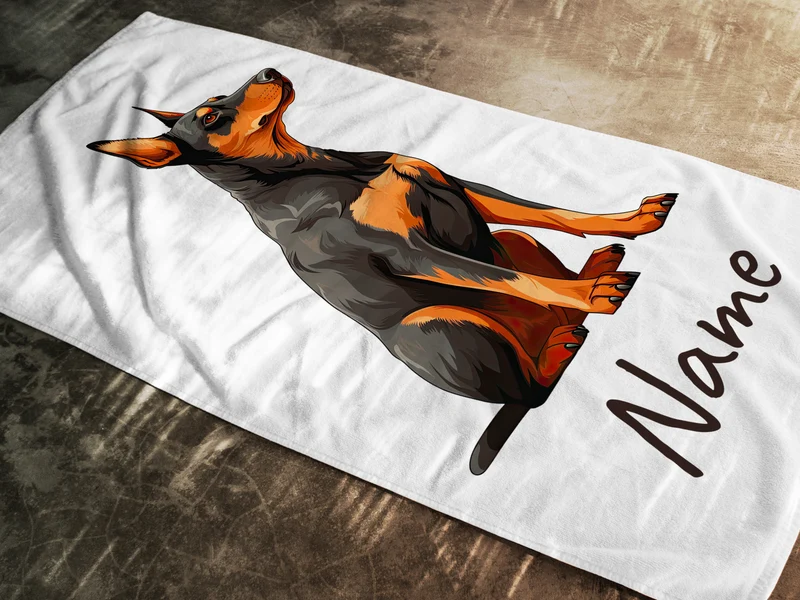 Handtuch Dobermann