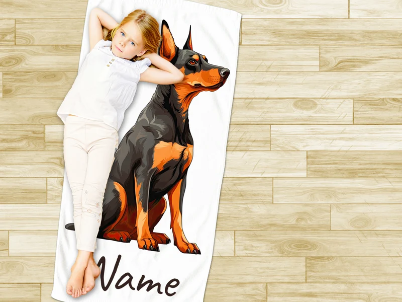 Handtuch Dobermann