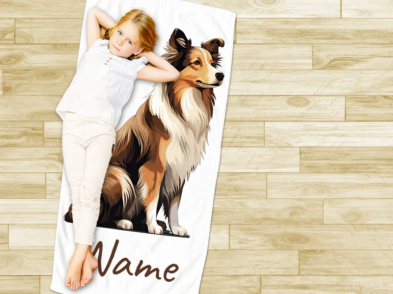 Handtuch Collie