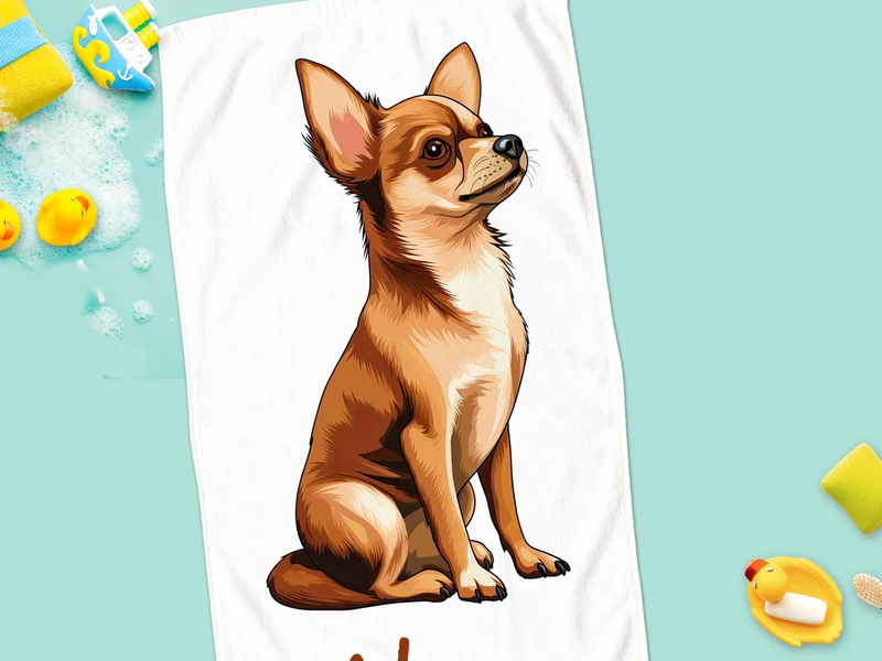 Handtuch Chihuahua