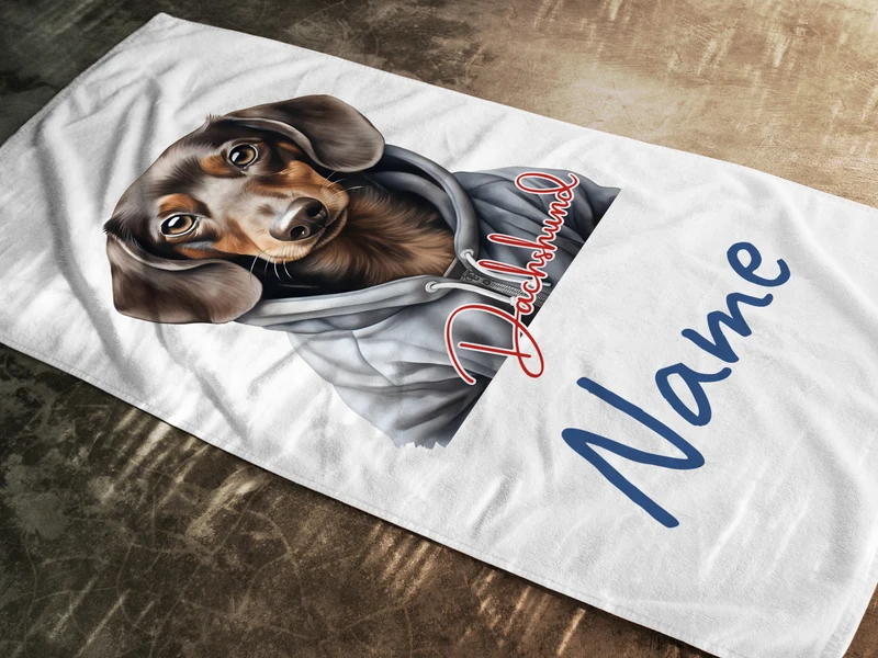 Handtuch Dachshund