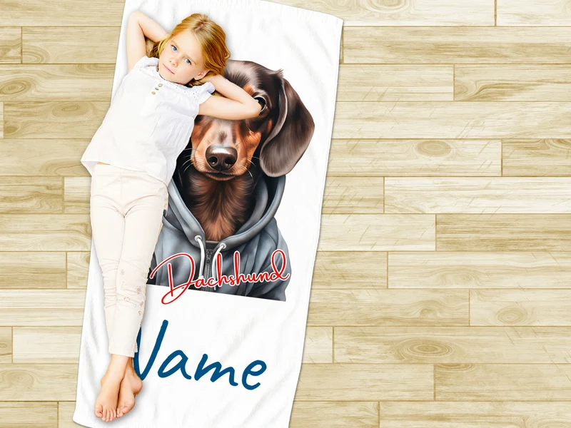 Handtuch Dachshund