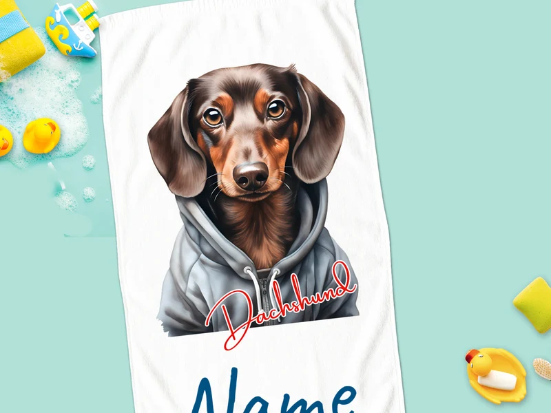 Handtuch Dachshund