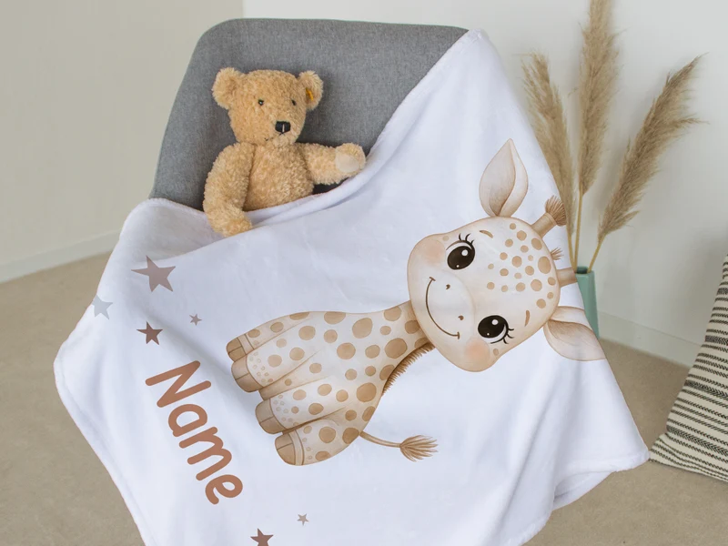 Babydecke Giraffe