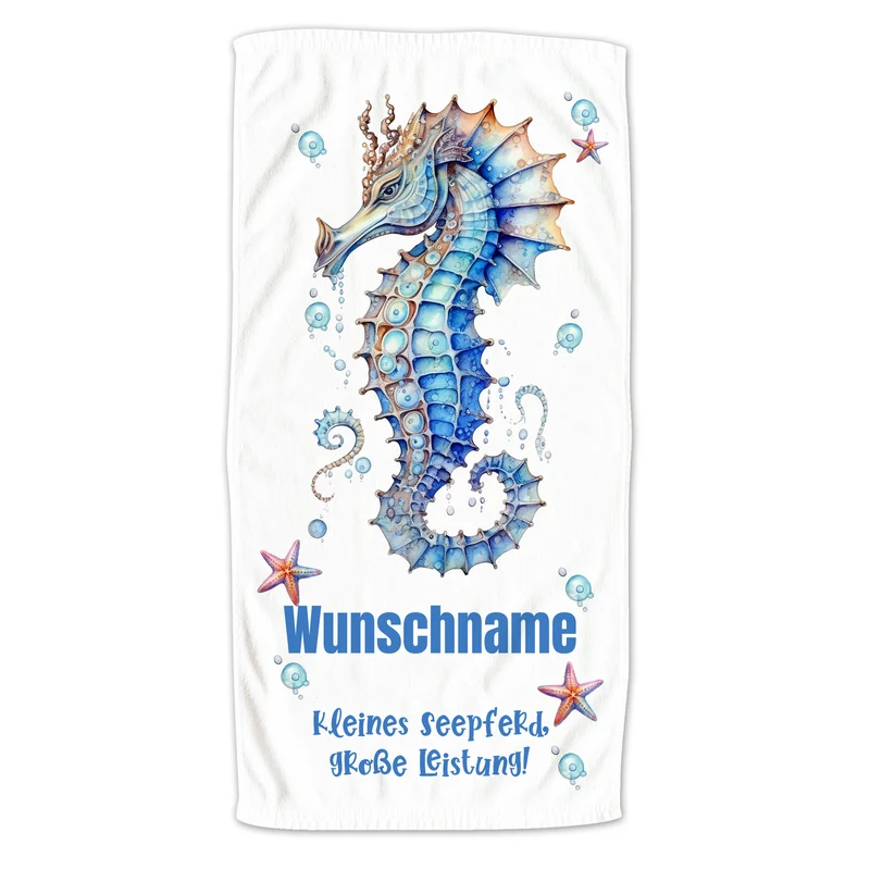 Handtuch Seepferdchen