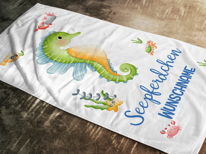 Handtuch Seeperdchen - Für kleine Wasserratten