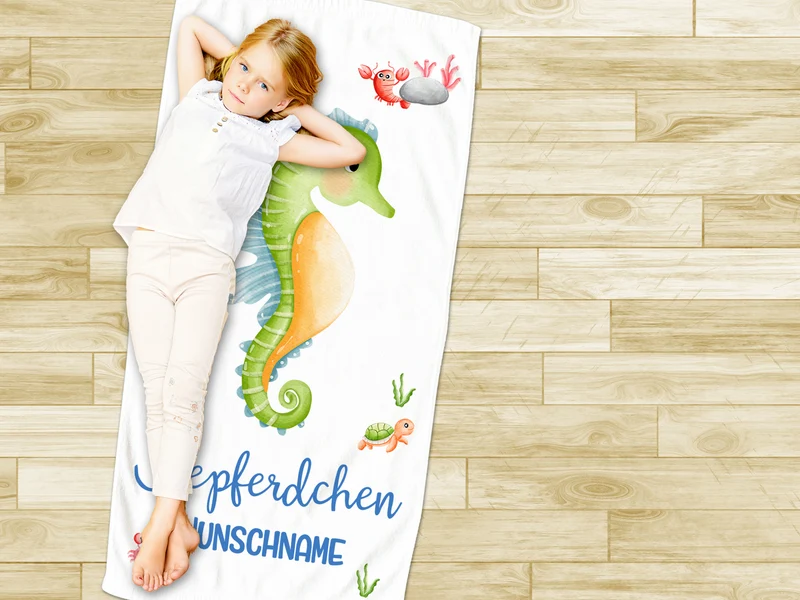 Handtuch Seeperdchen - Für kleine Wasserratten