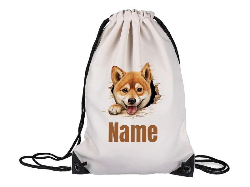 Turnbeutel Shiba Inu