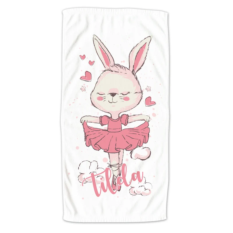 Handtuch Tanzende Ballerina