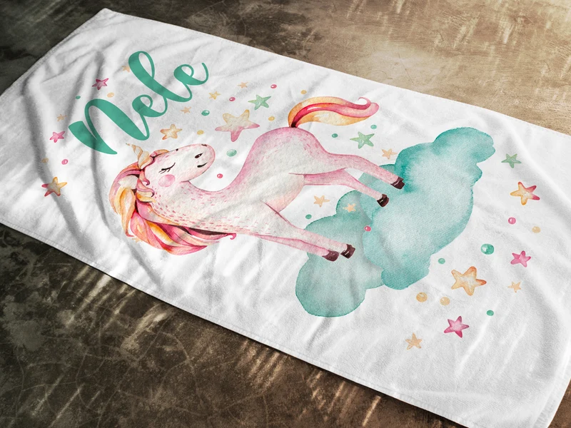 Handtuch Einhorn