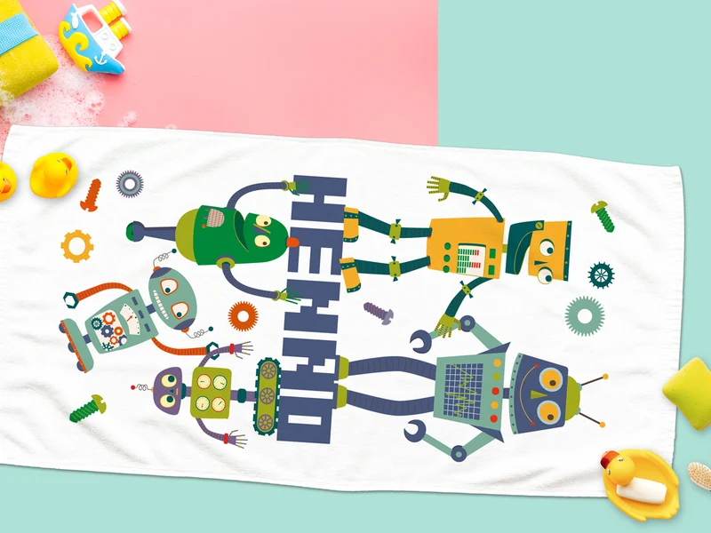 Handtuch Roboter