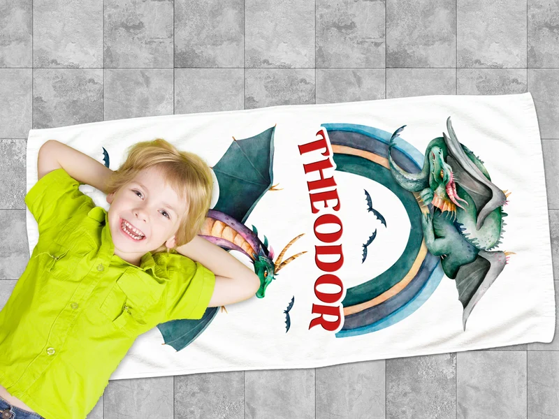 Handtuch Drache