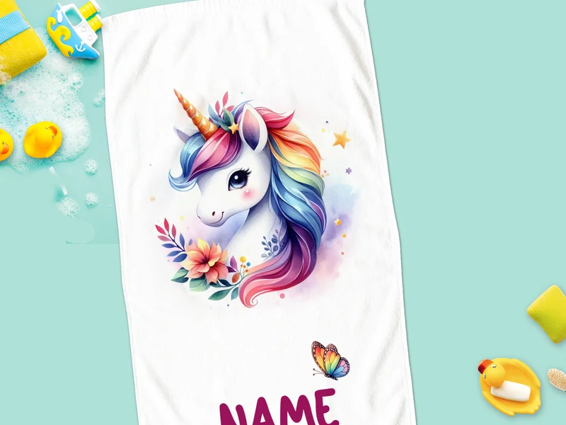 Handtuch Einhorn