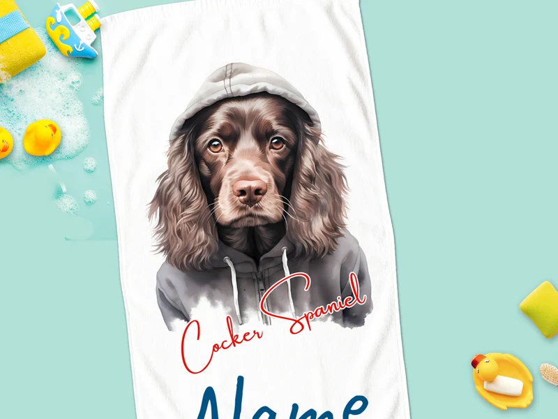 Handtuch Cocker Spaniel