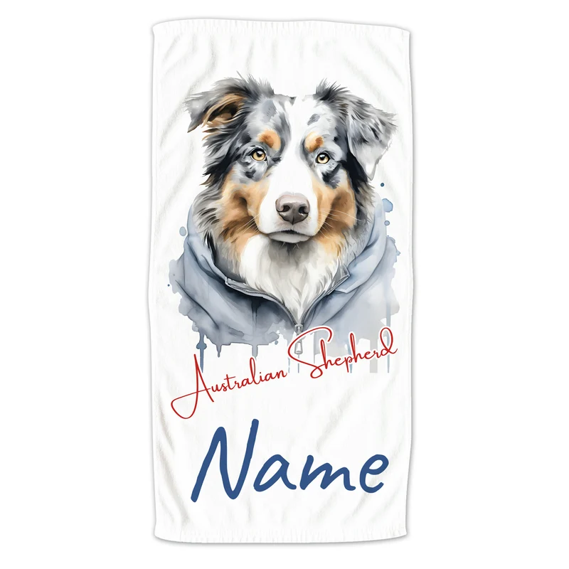 Handtuch Australian Shepherd