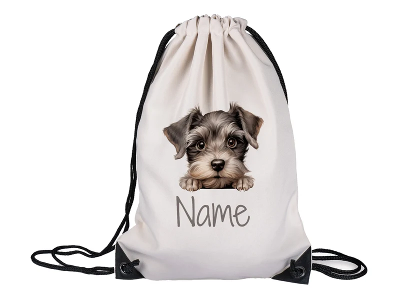 Turnbeutel Miniature Schnauzer