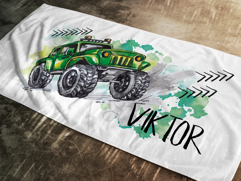 Handtuch Monstertruck