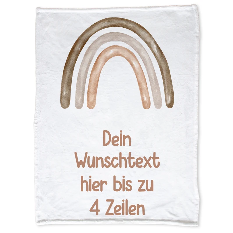 Babydecke Regenbogen - Kuschelige Momente für dein Baby