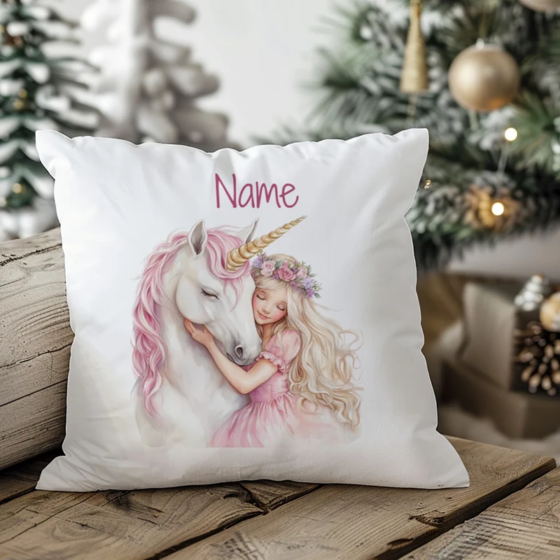 Kissenbezug Einhornfreundschaft