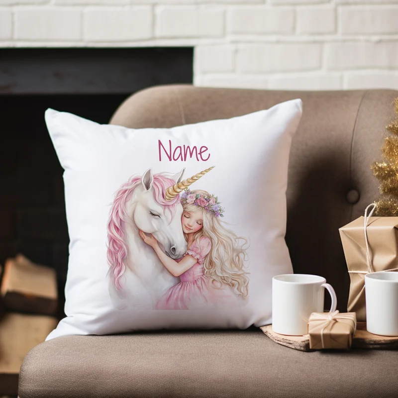 Kissenbezug Einhornfreundschaft