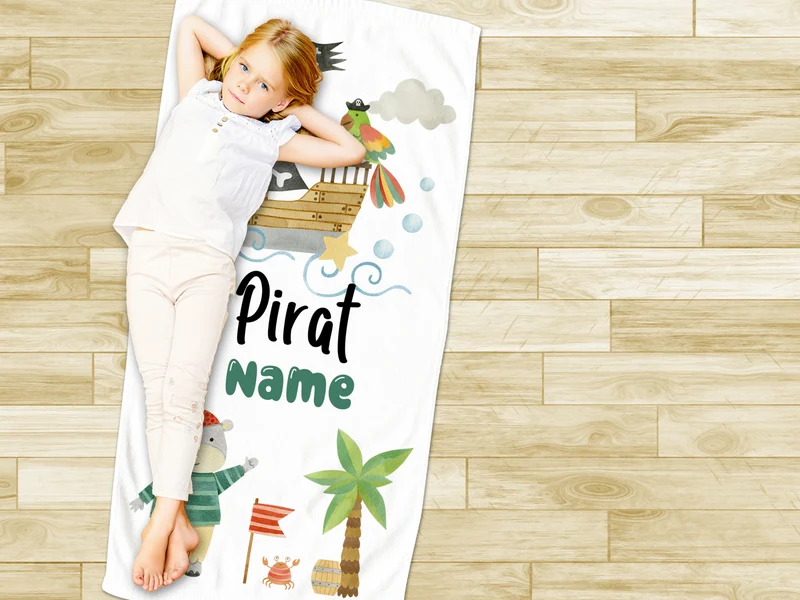Handtuch Pirat - Für kleine Abenteurer
