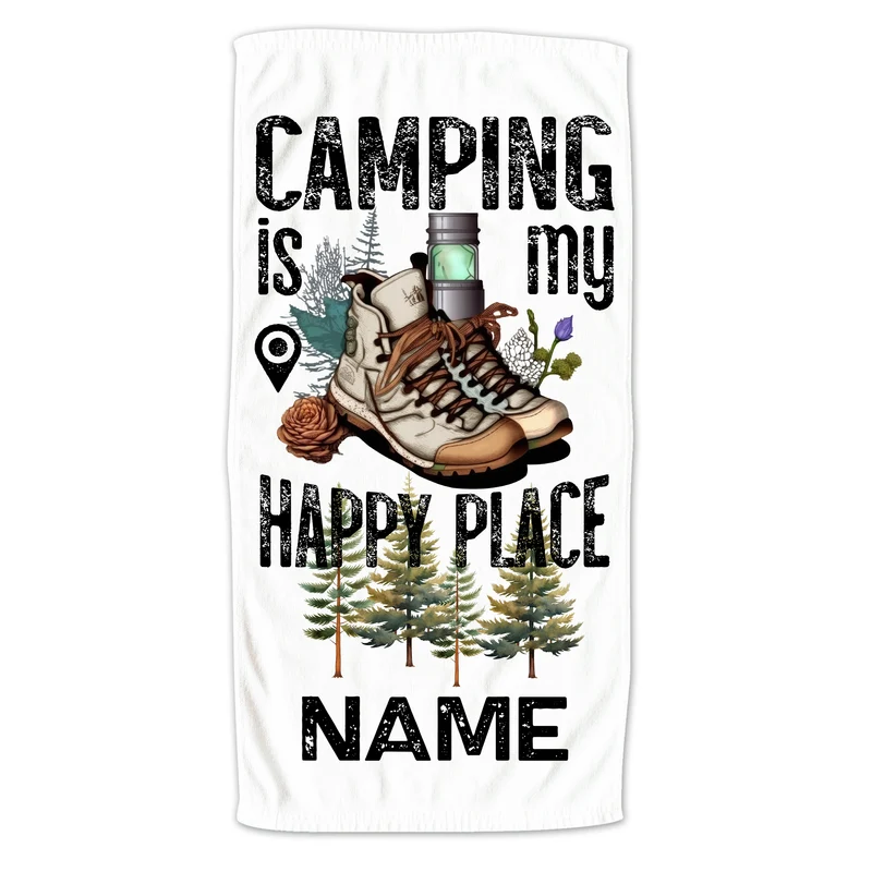 Handtuch Camping Schuh