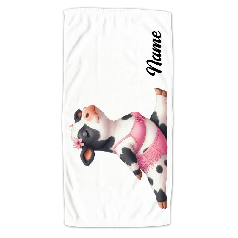 Handtuch Ballett Kuh