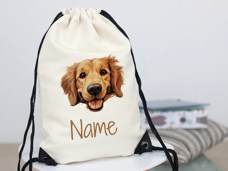 Turnbeutel Golden Retriever