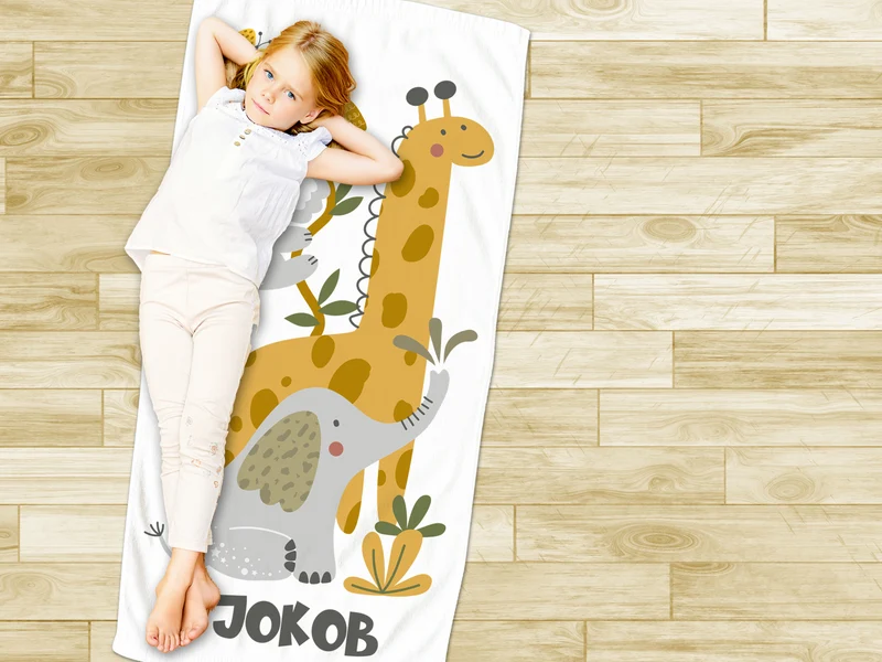 Handtuch Safari Tierfreunde