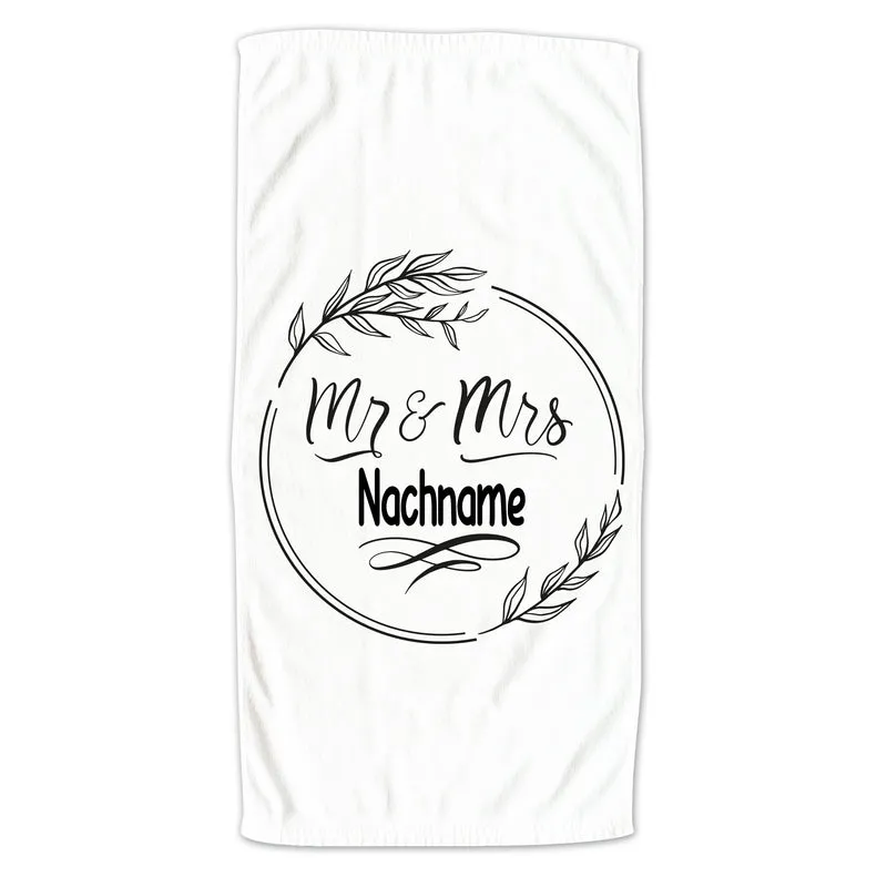 Handtuch Hochzeit