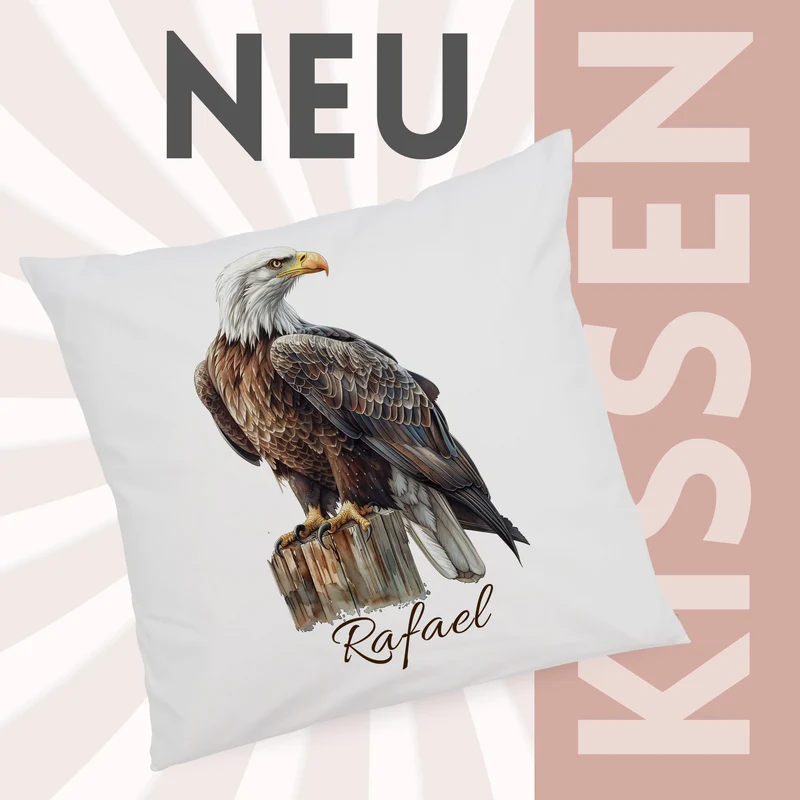 Kissenbezug mit Adler