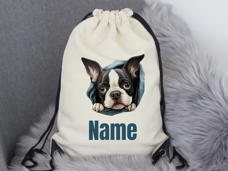 Turnbeutel Boston Terrier