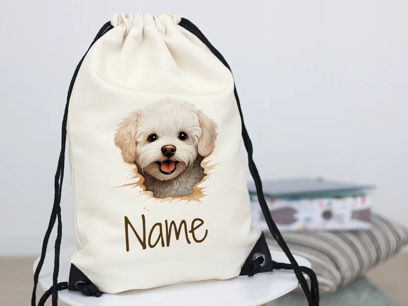 Turnbeutel Bichon Frise