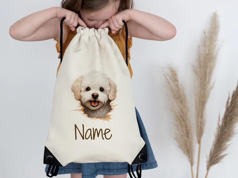 Turnbeutel Bichon Frise