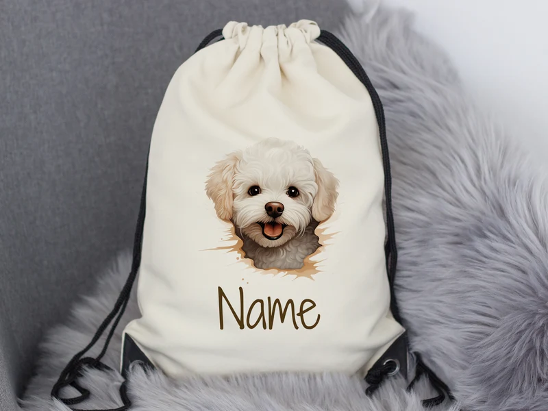 Turnbeutel Bichon Frise